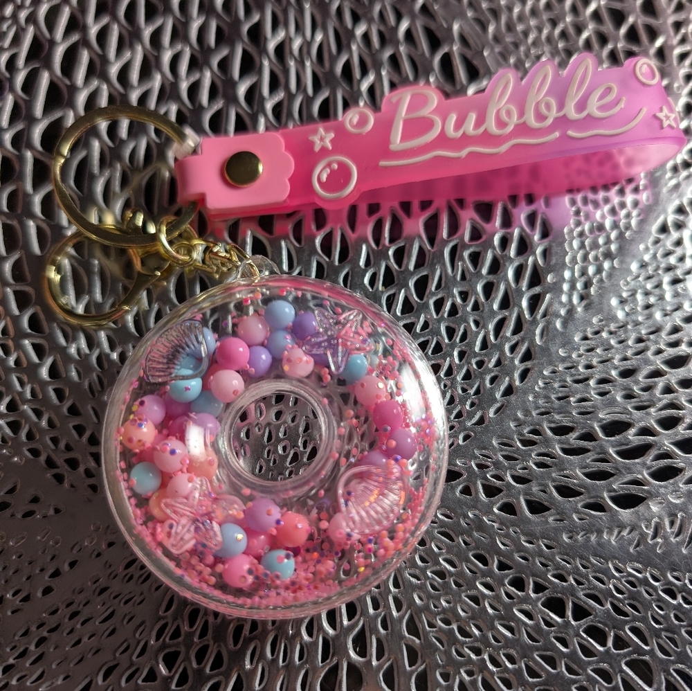 Pink Kids  Keychain Bag Charm